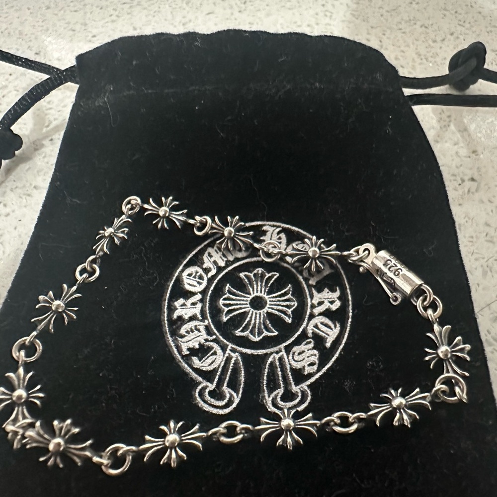 Chrome hearts tiny e plus bracelet